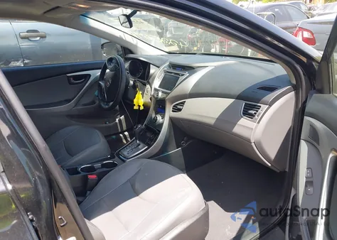 2013 Hyundai Elantra Limited из США, поврежденный, VIN 5NPDH4AE0DH185221